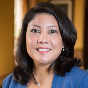 Professional headshot of Kathy Van Allen