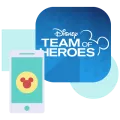 Disney Team of Heroes App at Children's Hospital Los Angeles