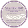 American Nurses Credentialing Center, Accredited Practice Transition Program, with Distinction Badge