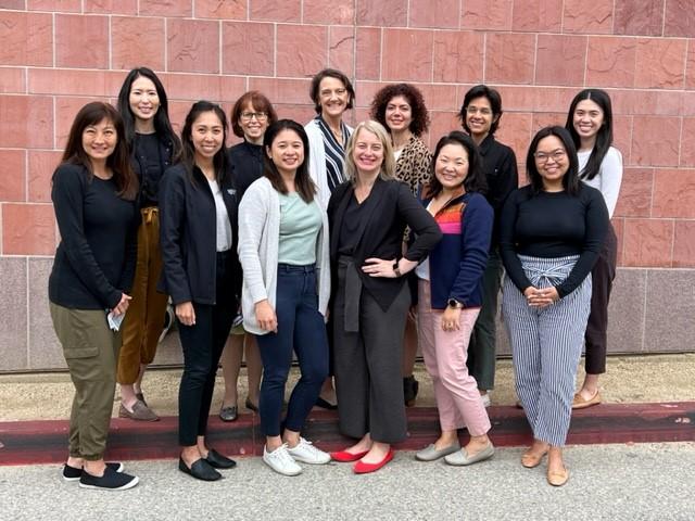 CHLA Pharmacy residents pose together for group picture