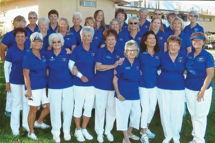Members of the Antelope Valley Guild at their annual golf tournament