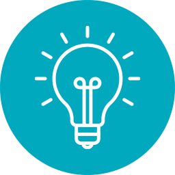 icon of light bulb for Funding Opportunity Clearinghouse TECPAD Resource Hub