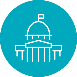 icon of the federal capital building