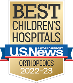 USNWR BAdge - Best Children's Hospital - Orthopedics