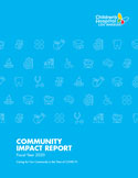 Cover image of 2020 CHLA Community Benefit Report