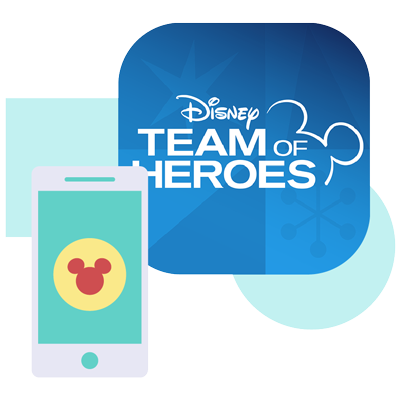 Disney Team of Heroes App at Children's Hospital Los Angeles