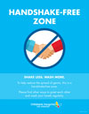 Handshake-Free Zone Flyer | Children's Hospital Los Angeles