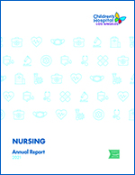 Cover of Nursing Annual Report 2021