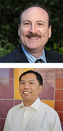 Portraits of Arthur Olch, PhD and Kenneth Wong, MD