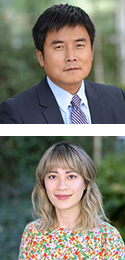 Portraits of Xiaowu Gai, PhD and Jennifer Dien Bard, PhD